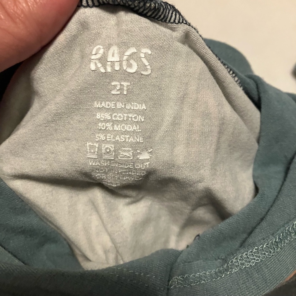 RAGS hooded Rainbow Romper - Picture 6 of 6